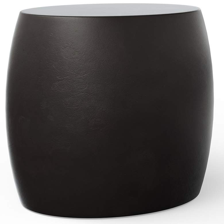 Image 2 Mixx 24" Wide Lava Pebble End Table more views