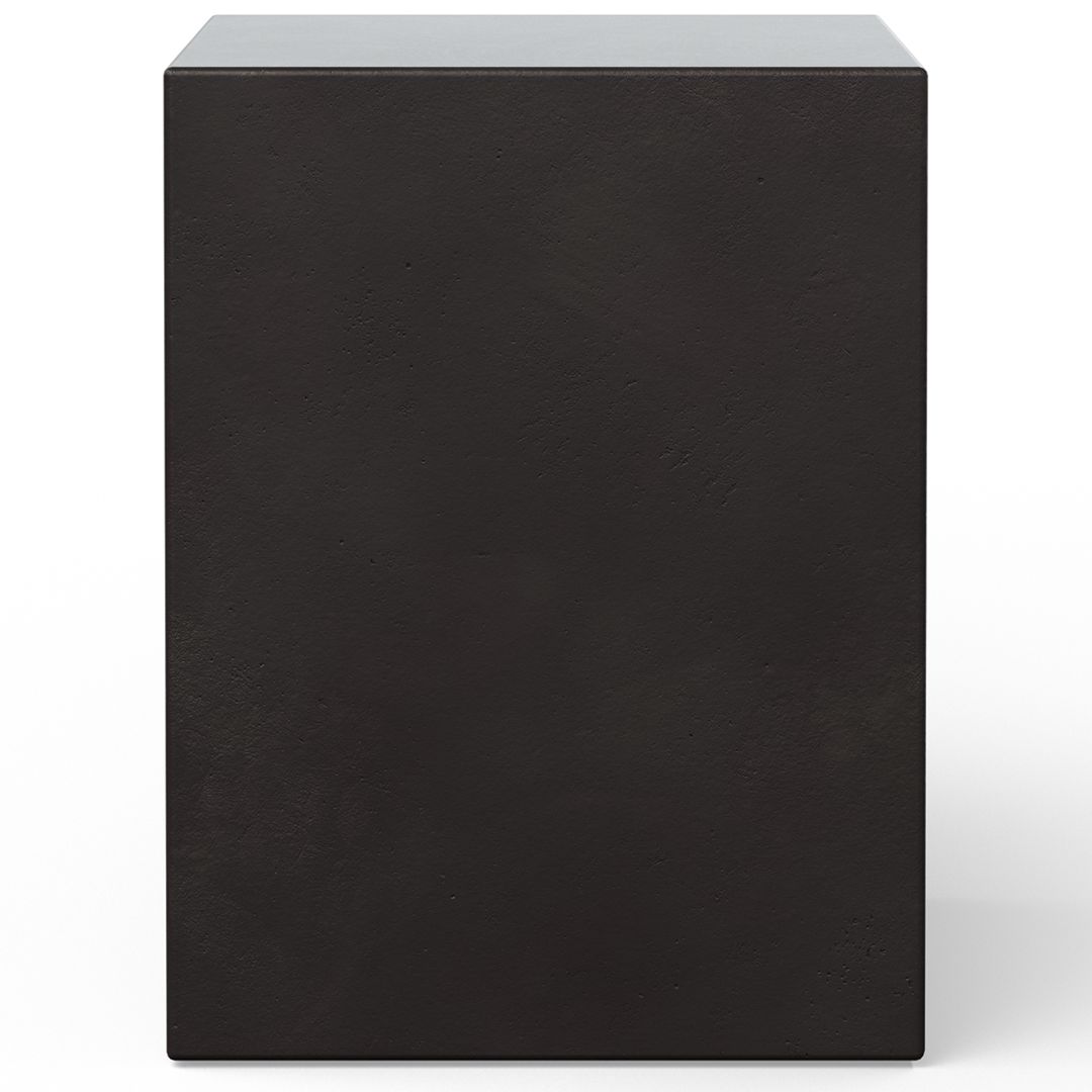 Image 3 Mixx Una 13.75" Wide Lava Accent Stool more views