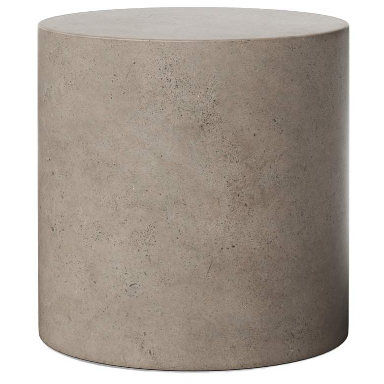 Image 1 Mixx Una 15.75" Wide Dark Grey End Table