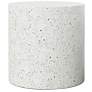 1_Mixx Una 19.75" Wide Ivory Terrazzo End Table