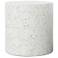 Mixx Una 19.75" Wide Ivory Terrazzo End Table