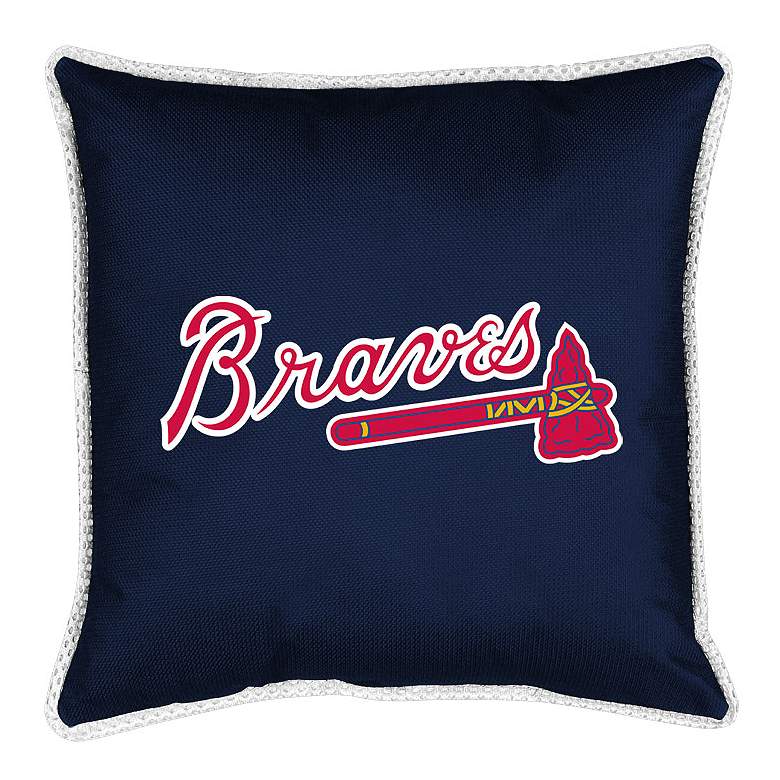 Image 1 MLB Atlanta Braves Sidelines Pillow