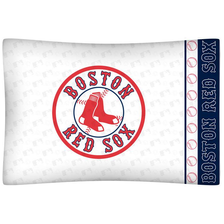 Image 1 MLB Boston Red Sox Micro Fiber Pillow Case