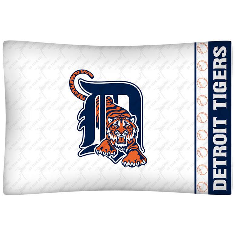 Image 1 MLB Detroit Tigers Micro Fiber Pillow Case