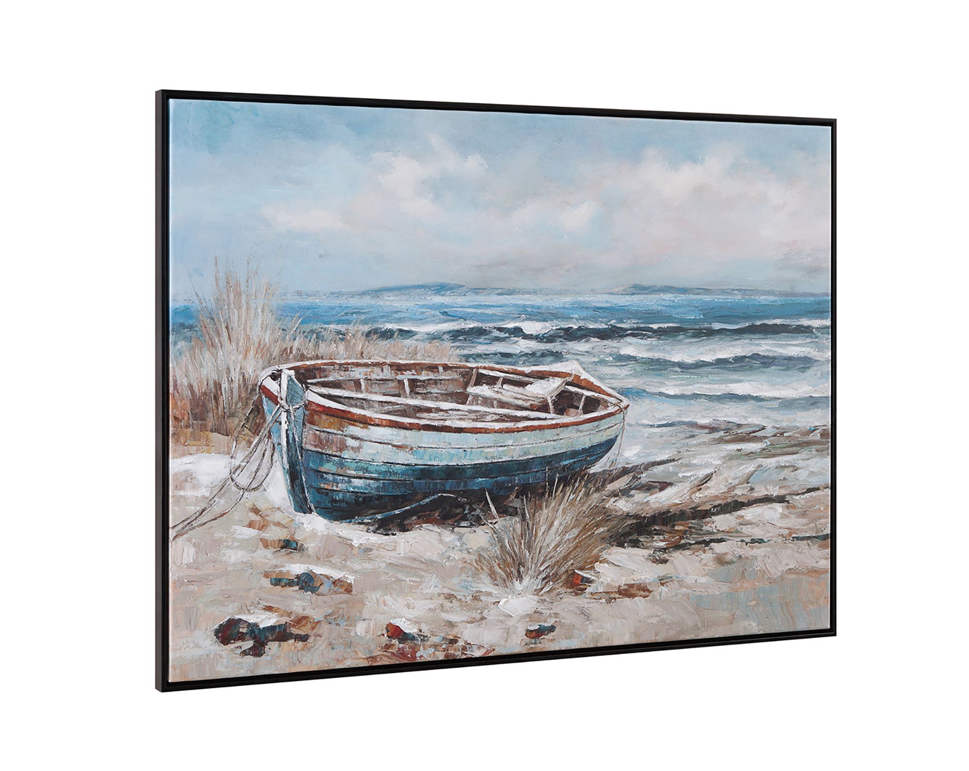 Image 2 Mo Bay 48"L x 36"H Black Framed Canvas more views