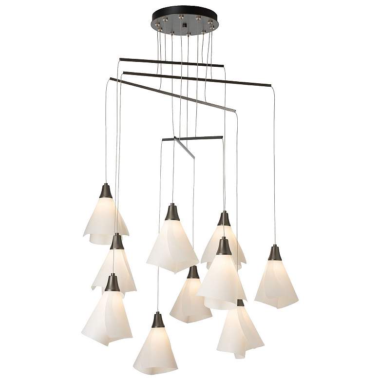Image 1 Mobius 10-Light 39.2" Wide Dark Smoke Mobile Pendant