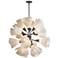 Mobius 16-Light Orb Pendant - Iron Finish - Frost Shade - Standard Height