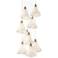 Mobius 20.8"W 9-Light Round Modern Brass Long Pendant w/ Spun Frost Sh