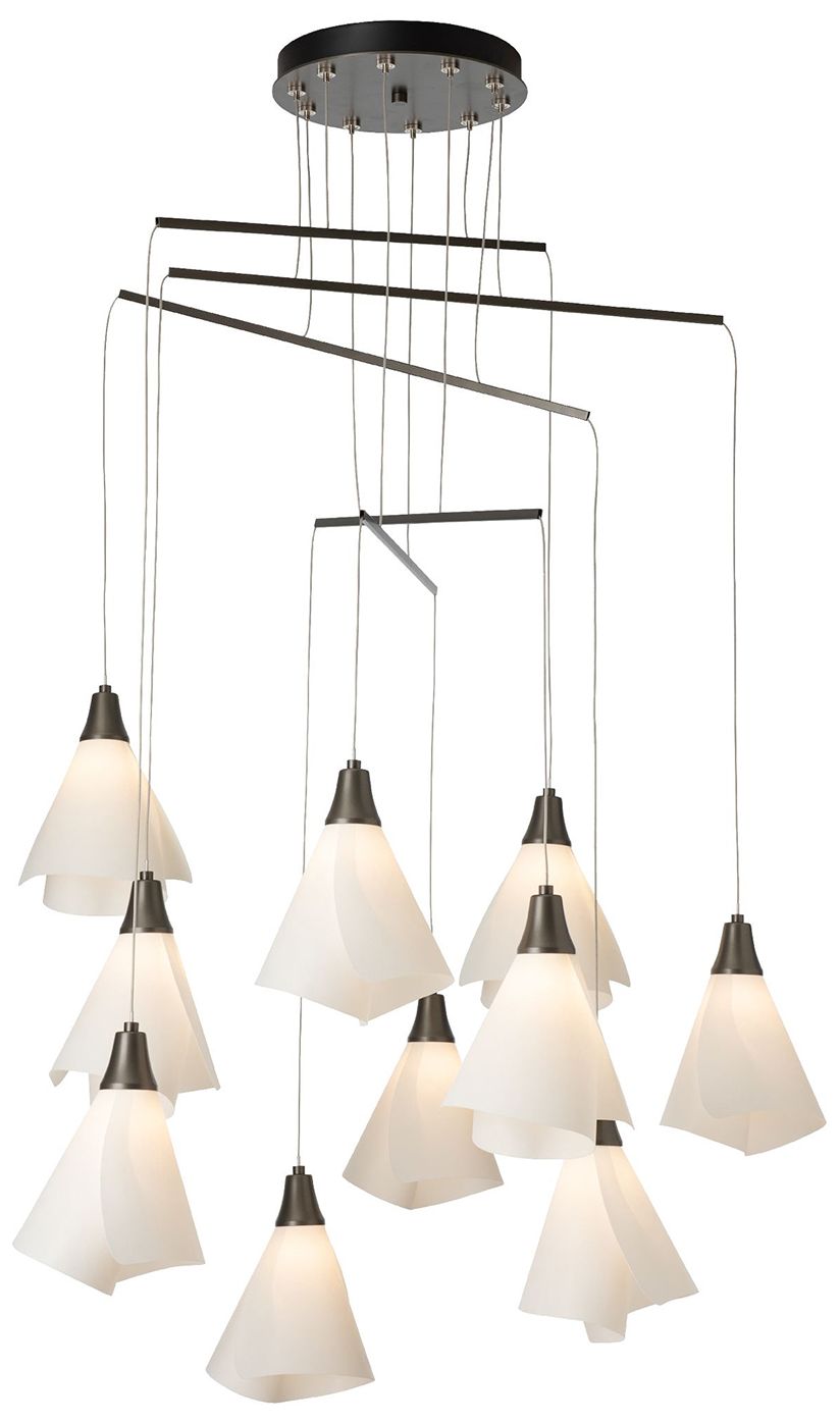 Mobius 39.2" Wide 10-Light Dark Smoke Pendant