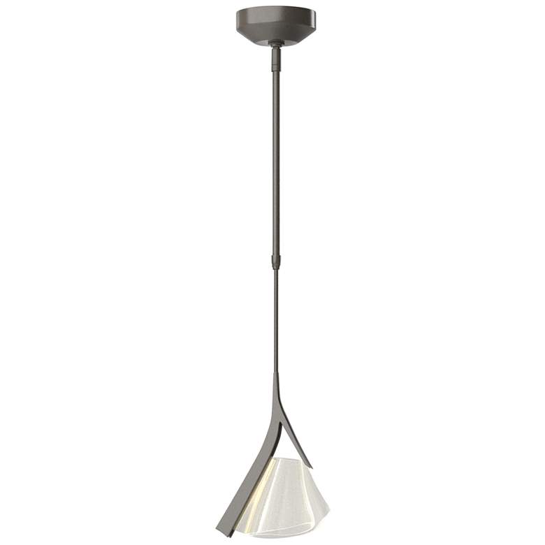 Image 1 Mobius 4" Wide Dark Smoke LED Mini Pendant