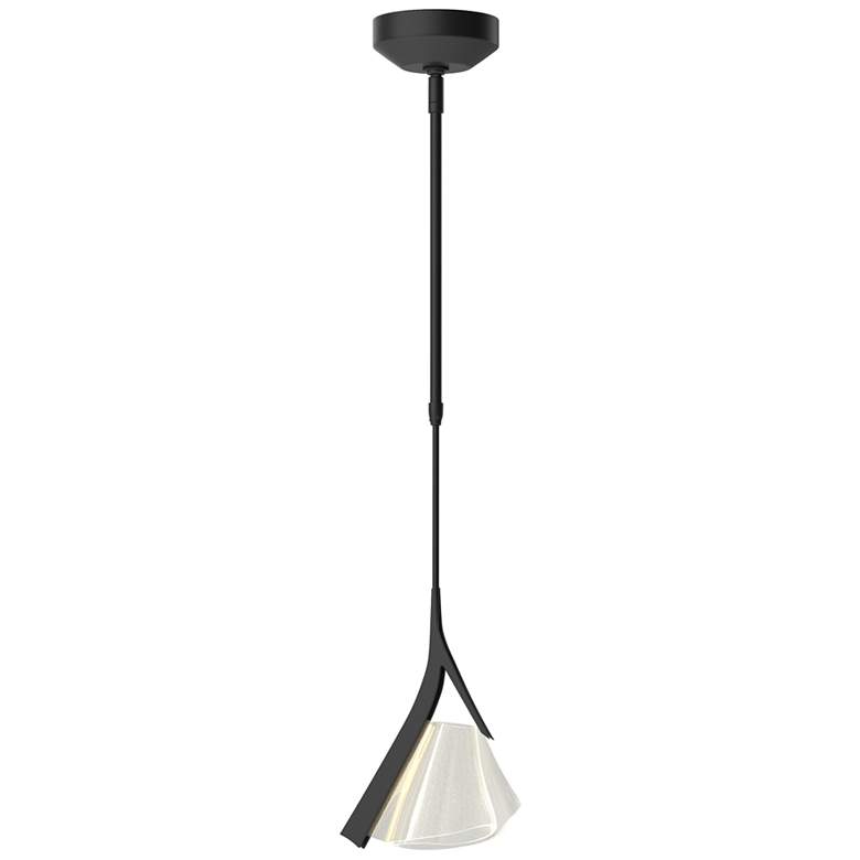 Image 1 Mobius 8.4" Wide Black LED Mini Pendant