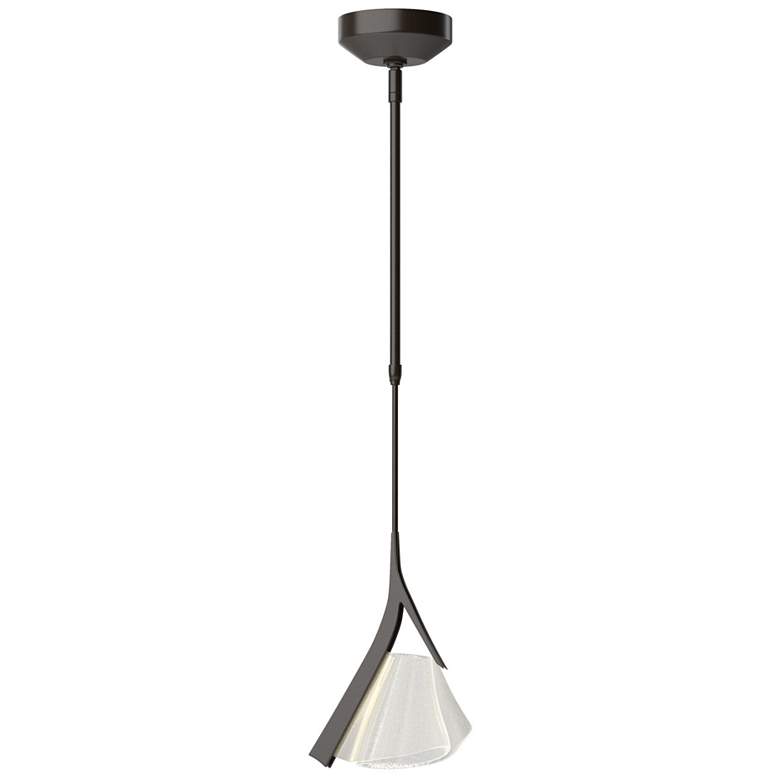 Image 1 Mobius 8.4" Wide Oil Rubbed Bronze LED Mini Pendant