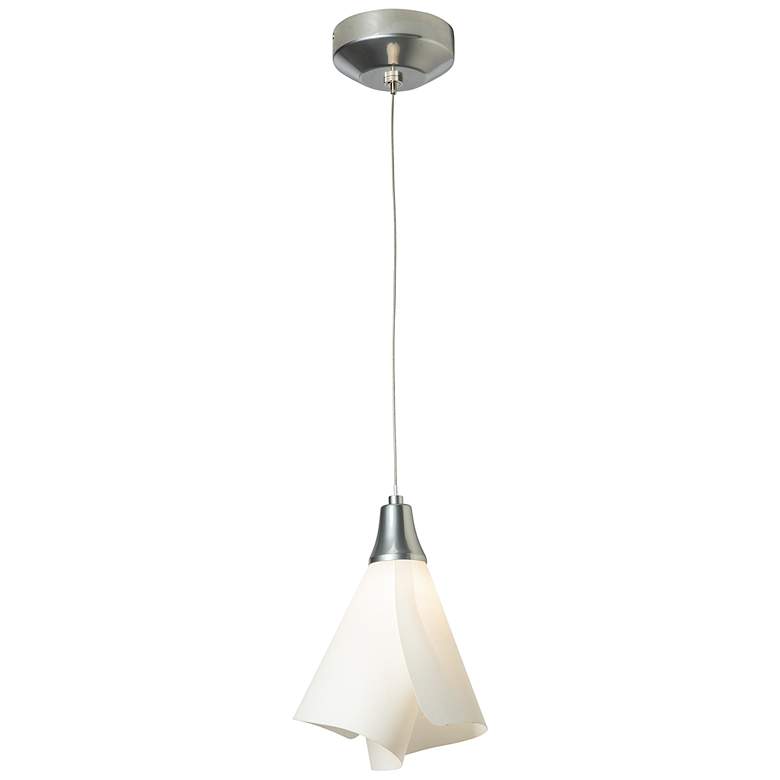 Image 1 Mobius Low Voltage Mini Pendant - Sterling Finish - Frost Shade - Standard