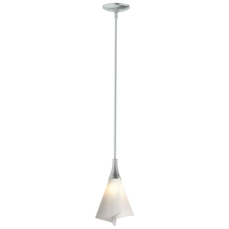 Image 1 Mobius Mini Pendant - Vintage Platinum Finish - Spun Frost Shade
