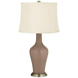 Image2 of Mocha Anya Table Lamp with Dimmer