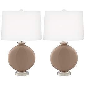 Image2 of Mocha Carrie Table Lamp Set of 2