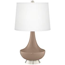 Image2 of Mocha Gillan Glass Table Lamp
