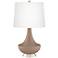 Mocha Gillan Glass Table Lamp