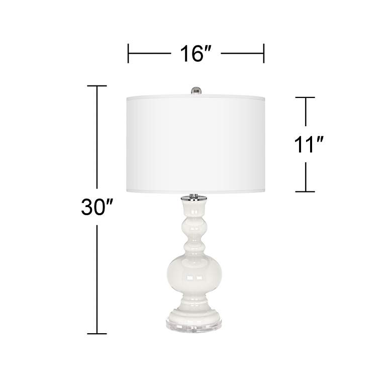 Image 3 Mocha Rose Bouquet Apothecary Table Lamp more views