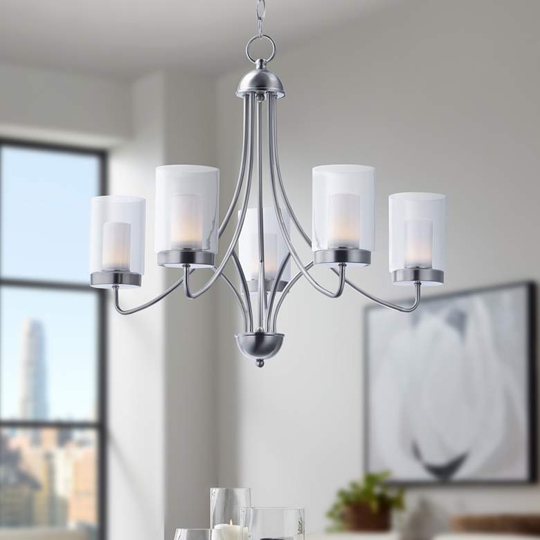 Image 1 Mod 5-Light LED Chandelier