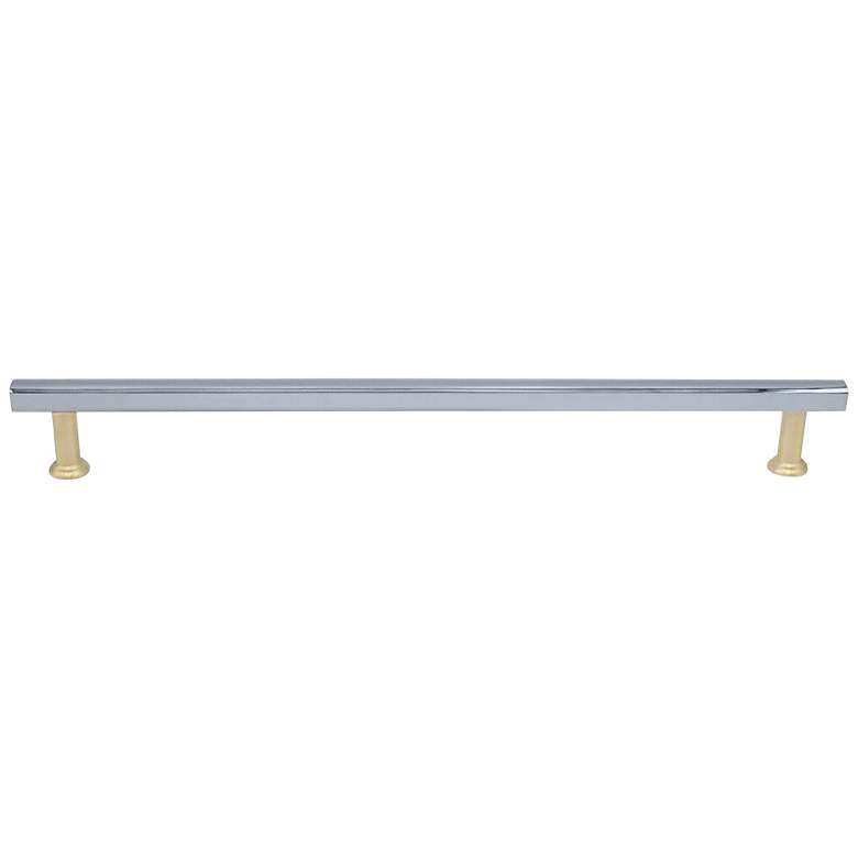Image 1 Mod Polished Chrome, Satin Brass 20 1/2" Wide Appliance Pull