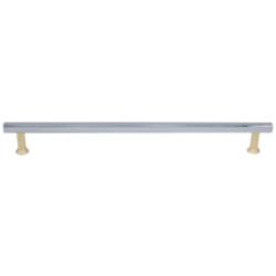 Mod Polished Chrome, Satin Brass 20 1/2" Wide Appliance Pull