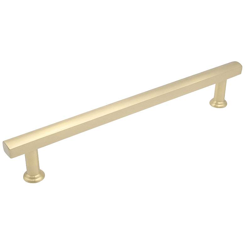 Image 1 Mod Satin Brass Metal 14 1/2" Wide Appliance Pull