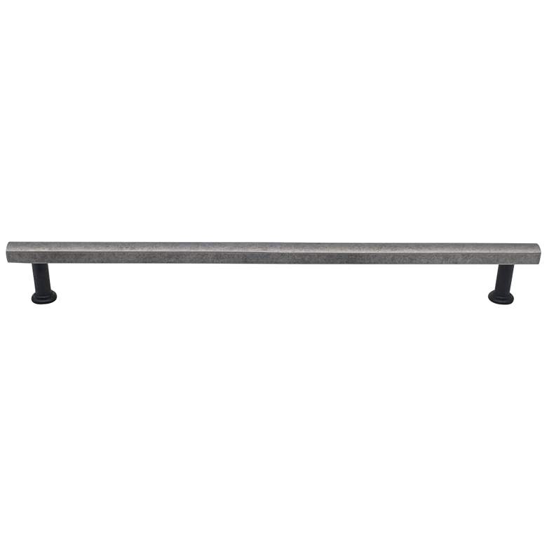 Image 1 Mod Weathered Nickel Matte Black 20 1/2" Wide Appliance Pull