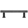 Mod Weathered Nickel Matte Black Metal 5" Wide Cabinet Pull