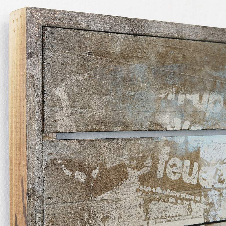 Image 4 Model Airplane 60" Wide Metal Dimensional Wall Art more views