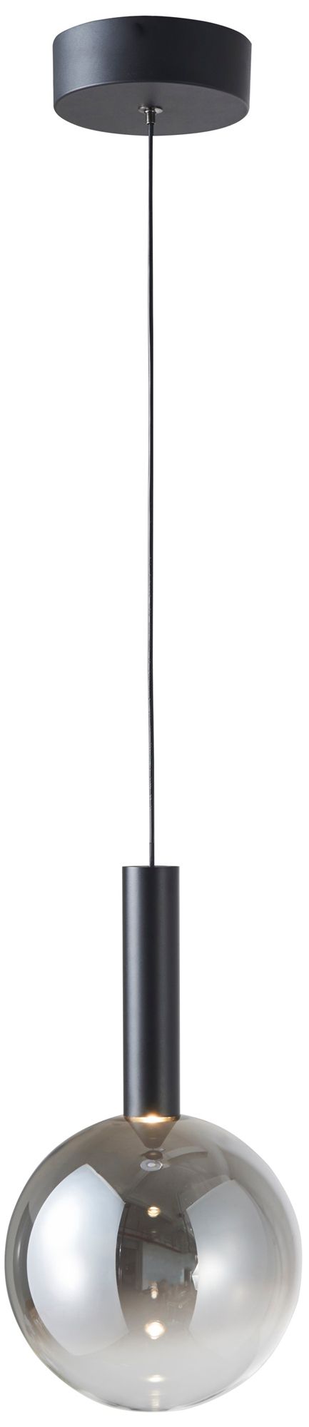 Modella 8" Wide Black Pendant