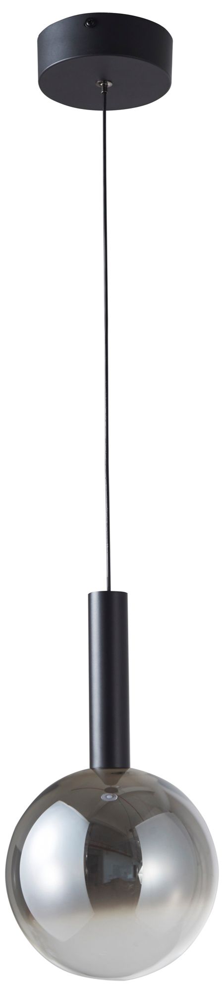 Image 4 Modella 8" Wide Black Pendant more views
