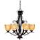 Modella Collection Six Light Chandelier