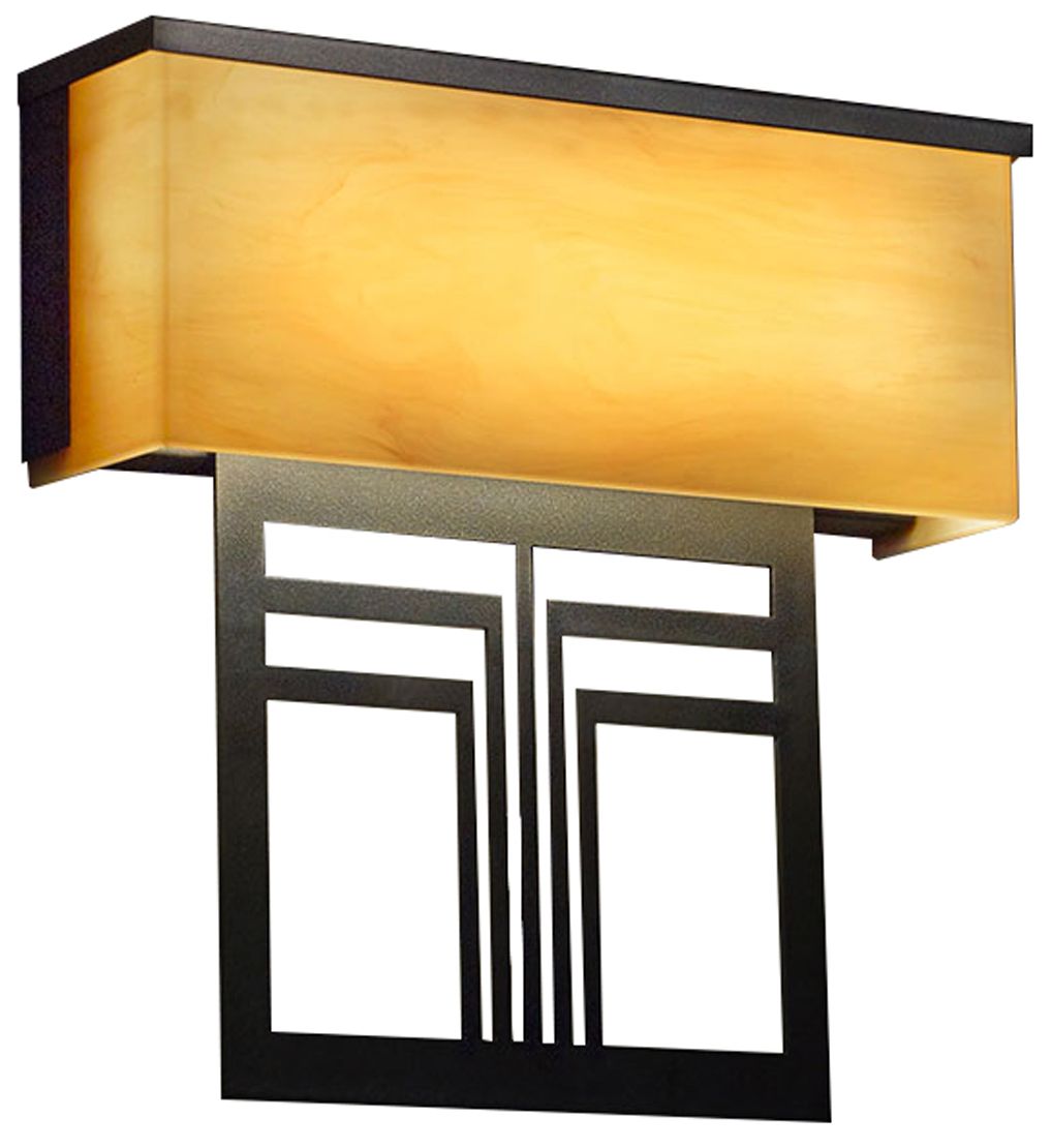 Modelli 14.5" High Dark Iron|Tea Stained ADA Sconce Triac LED