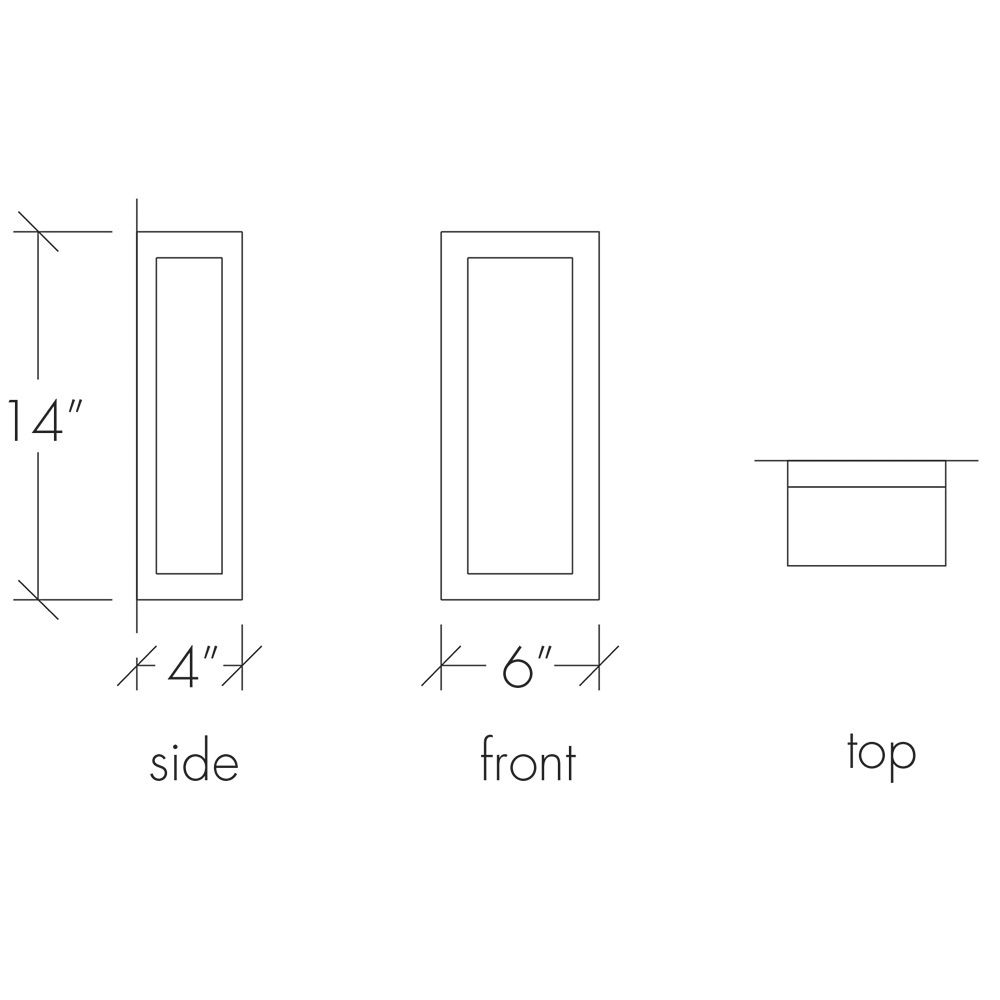 Image 3 Modelli 14" High Dark Iron|Faux Alabaster Exterior Sconce more views