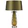 Modena Green Blown Glass Table Lamp