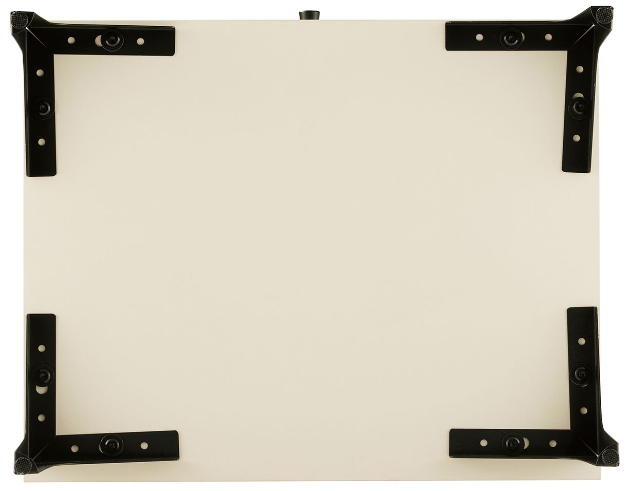 Modern Amara Nightstand with 1 Full Extension Drawer and Metal Legs in and