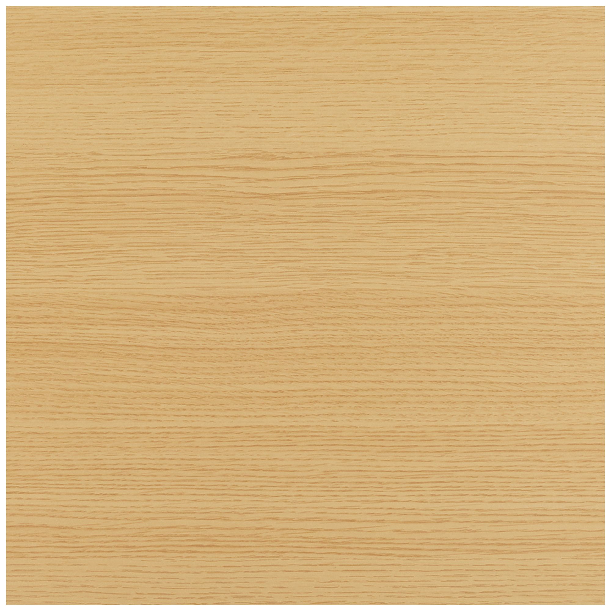 Modern Amara Nightstand with 1 Full Extension Drawer and Metal Legs in Oak