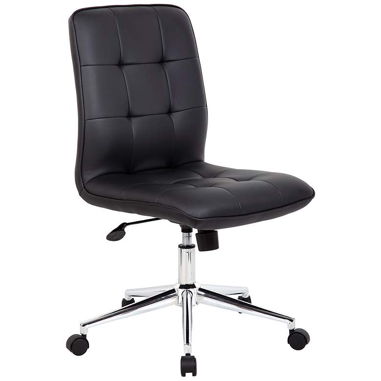 Image 1 Modern Black Adjustable Office Chair