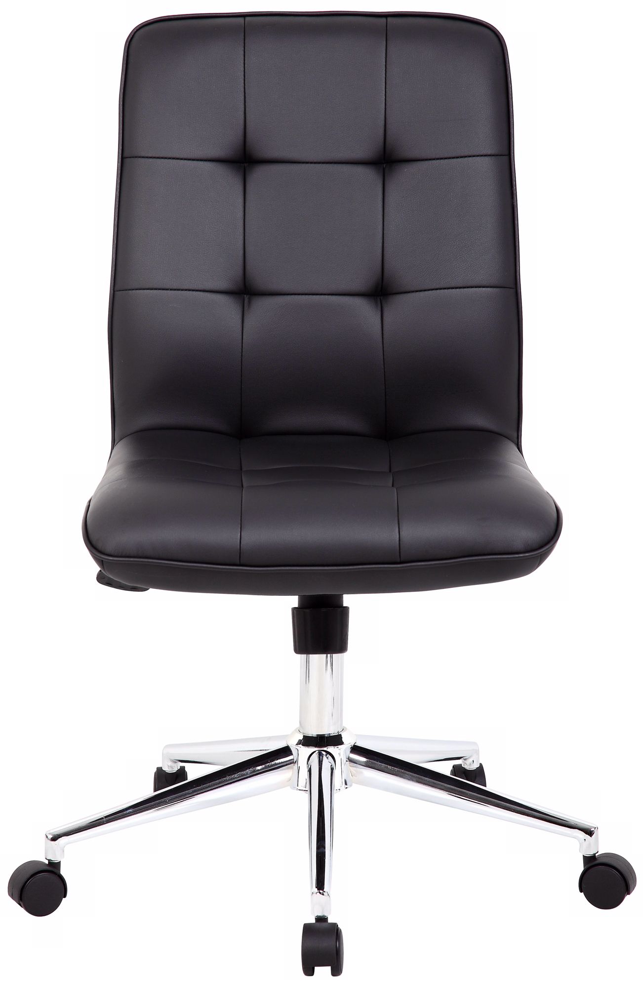 Image 2 Modern Black Adjustable Office Chair more views