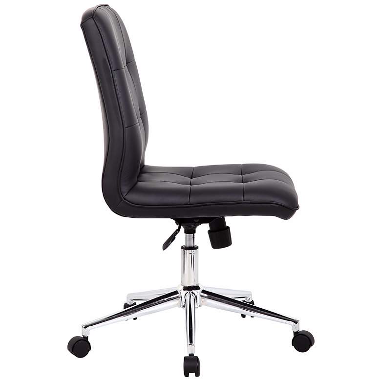 Image 3 Modern Black Adjustable Office Chair more views
