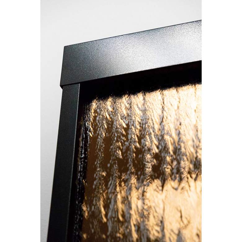 Image 5 Modern Black and Bronze Mirror 72 inch High Panel Fountain more views