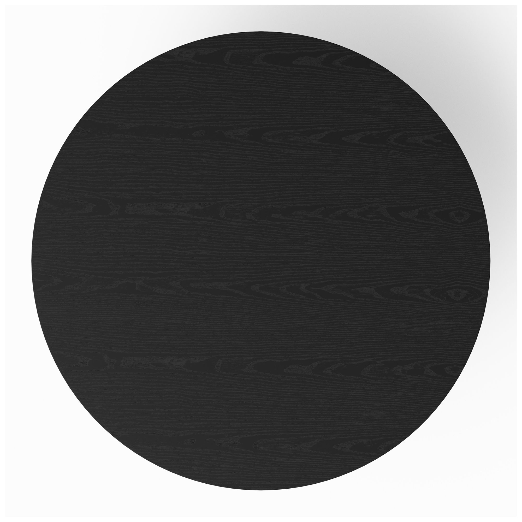 Modern Brazilian 71" Wide Ebano Round Dining Table