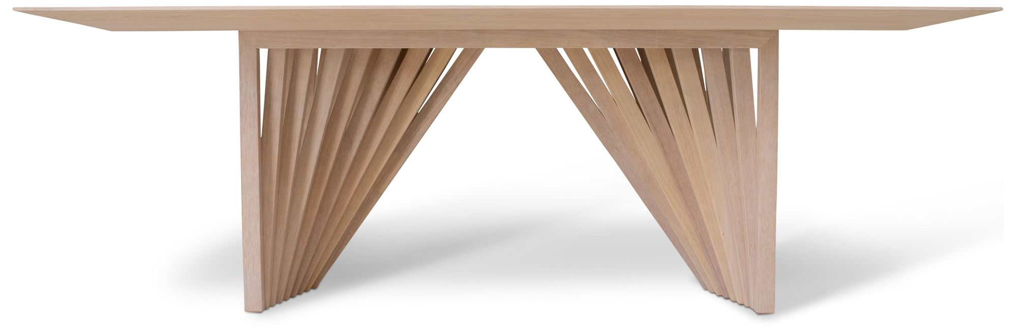 Image 3 Modern Brazilian 86.5" Wide Nevoa Rectangular Dining Table more views