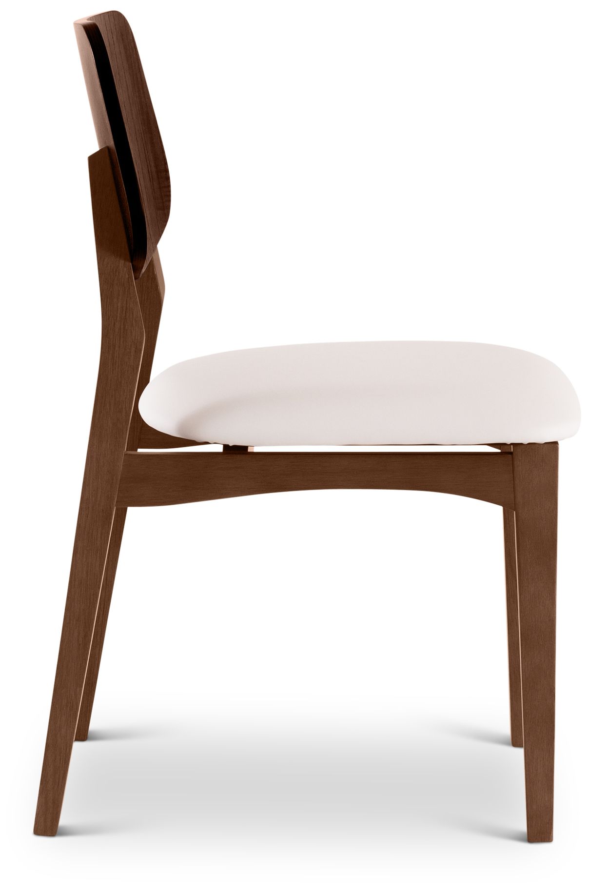 Image 5 Modern Brazilian Beth 19" Wide Medley Ivory Cane Side Chair Ebano Frame more views