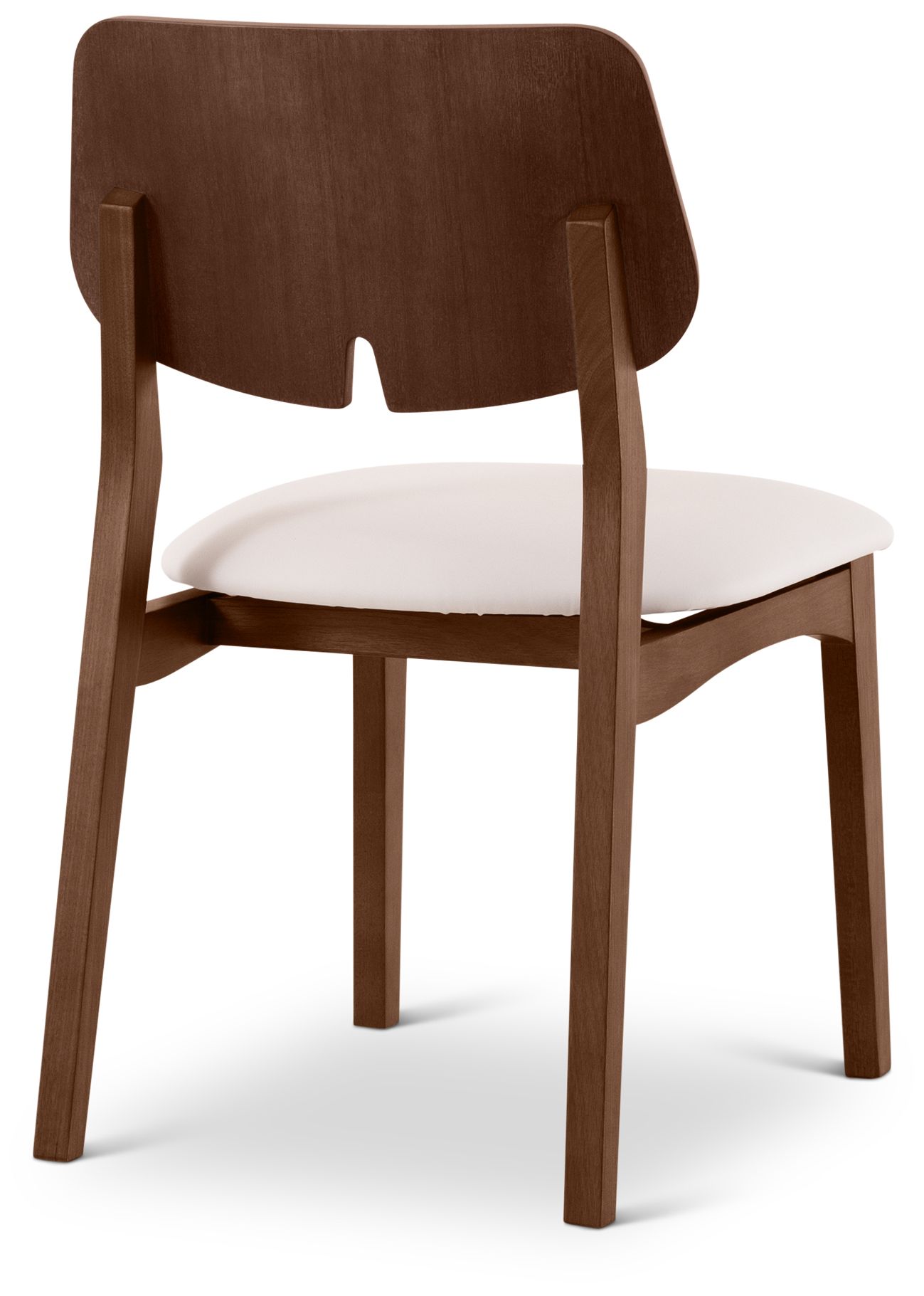 Image 7 Modern Brazilian Beth 19" Wide Medley Ivory Cane Side Chair Ebano Frame more views