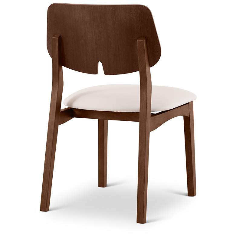 Image 7 Modern Brazilian Beth 19" Wide Medley Ivory Cane Side Chair Ebano Frame more views