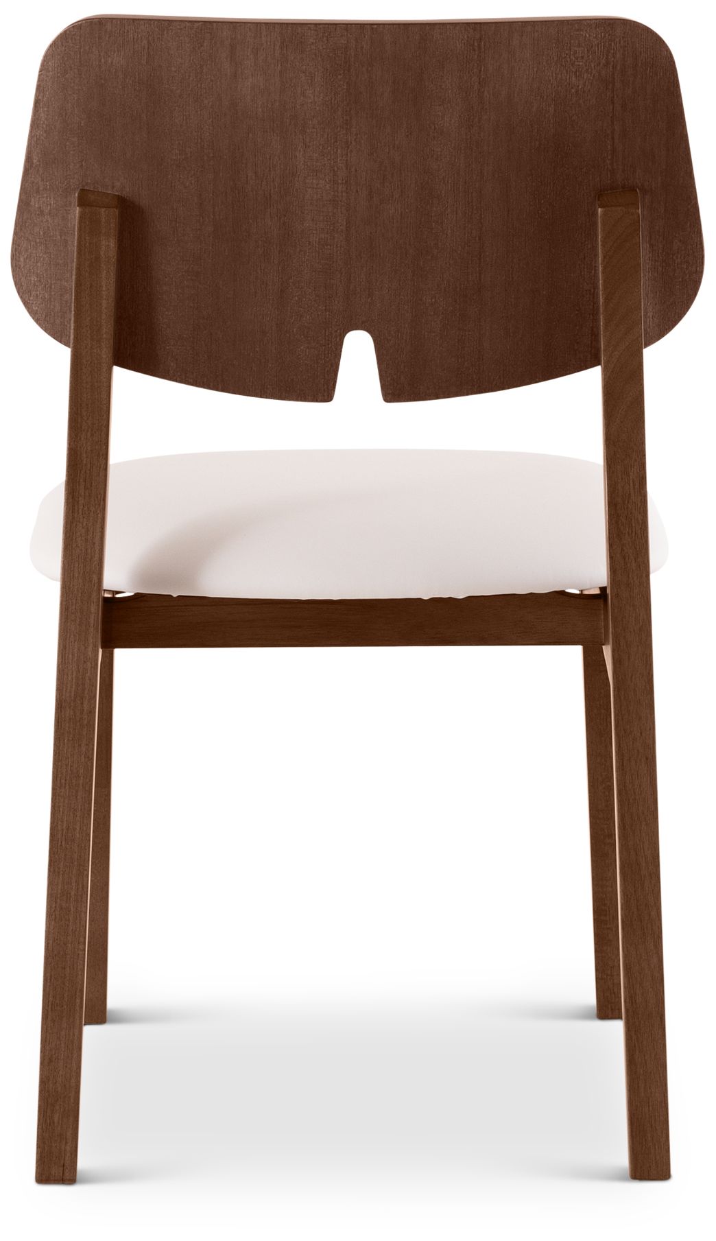 Modern Brazilian Beth 19" Wide Medley Ivory Cane Side Chair Ebano Frame