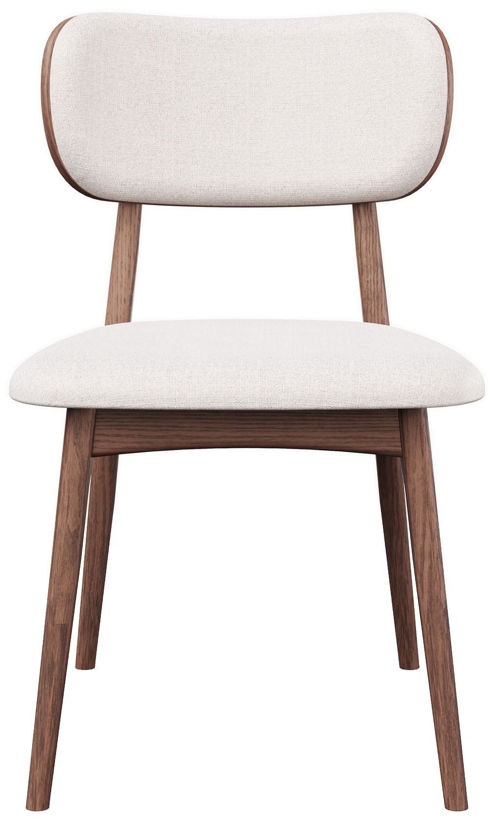 Image 2 Modern Brazilian Claudia 20.5"W Harvest Natural Dining Chair Nogal Frame