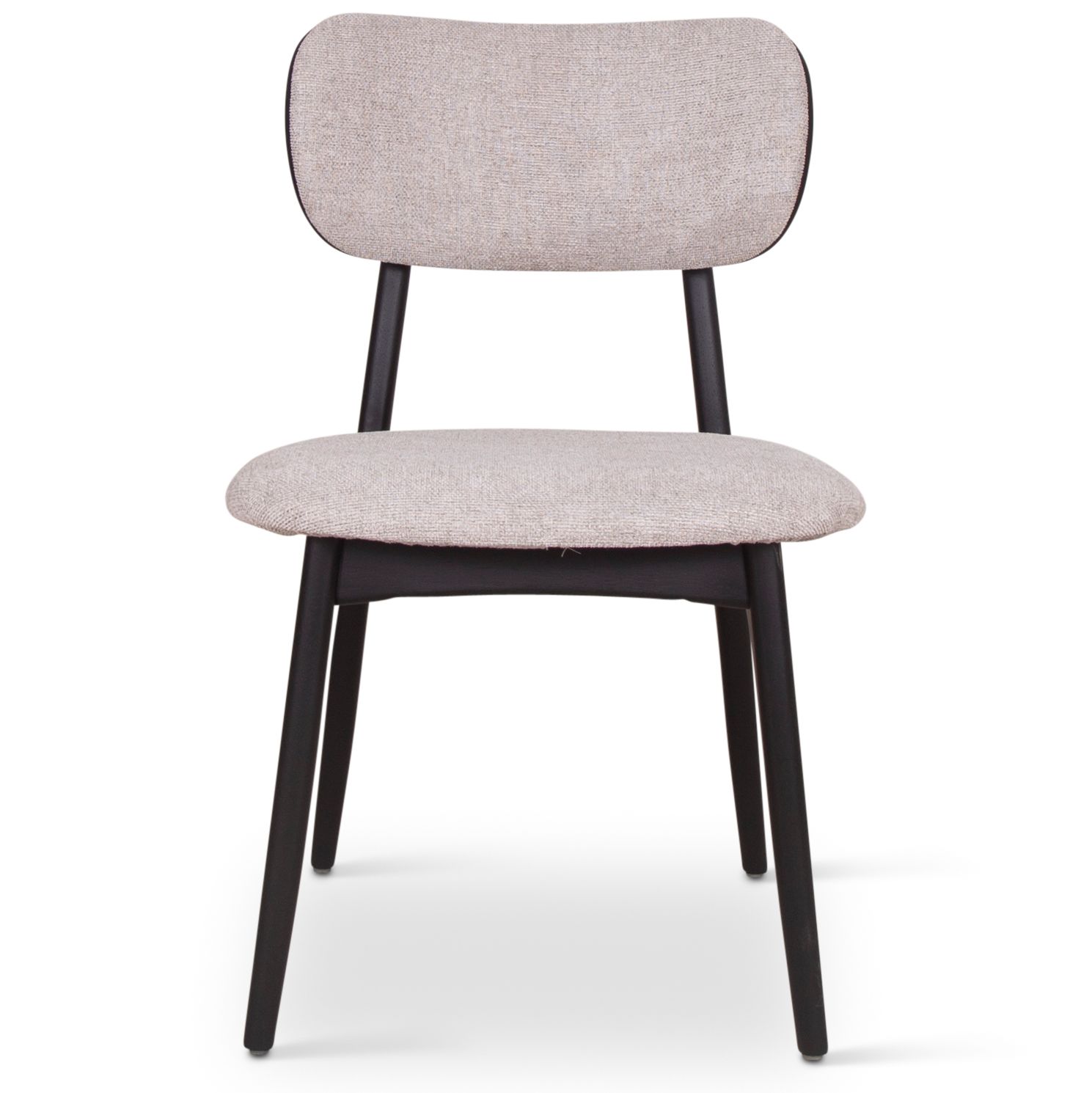 Image 3 Modern Brazilian Claudia 20.5" Wide Harvest Jute Dining Chair Ebano Frame more views